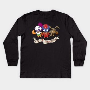 Mucha Lucha! Lucha Libre Tee Kids Long Sleeve T-Shirt